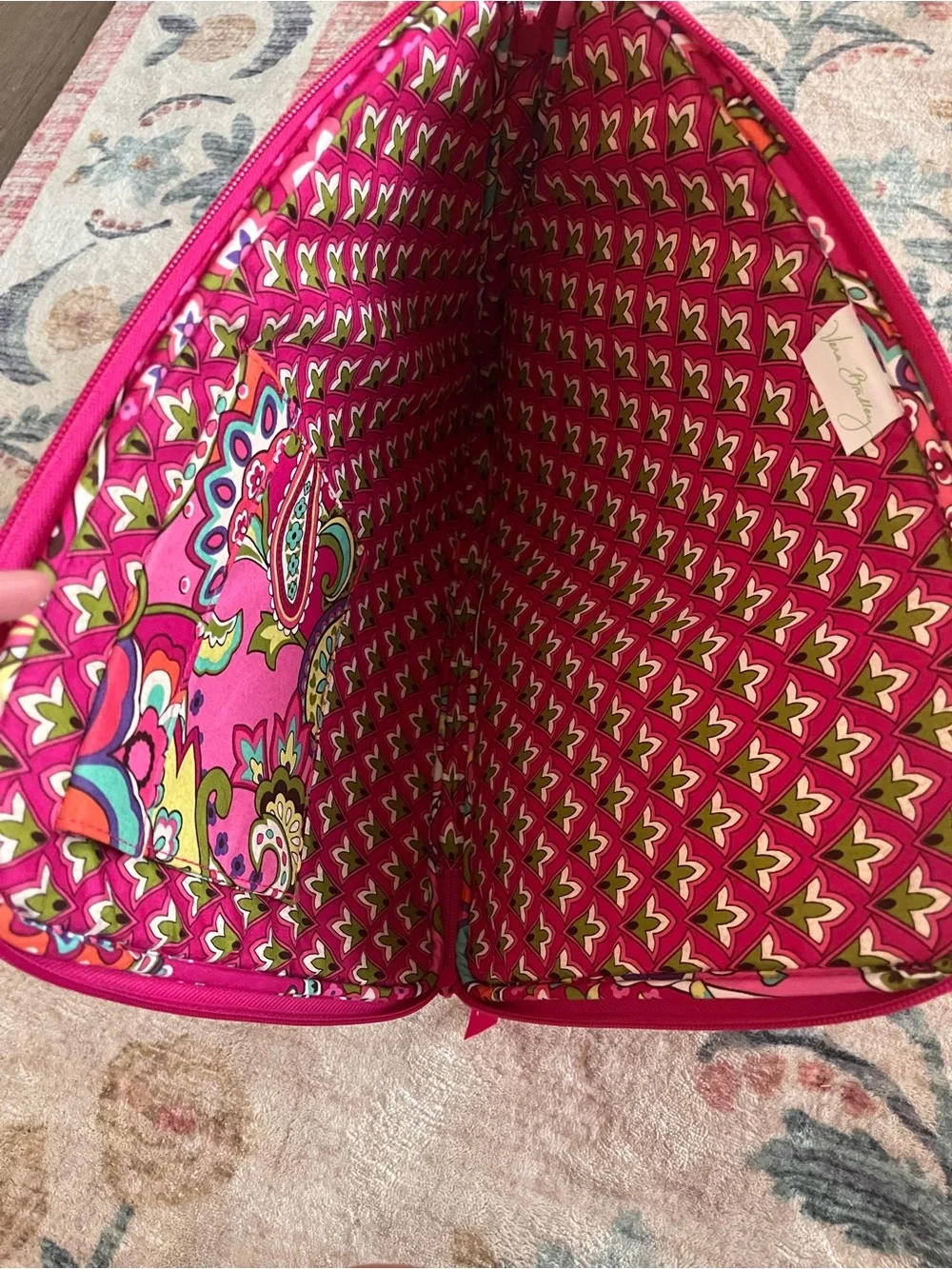 Vera Bradley Pink Swirls Laptop Sleeve